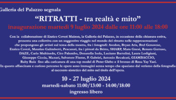 “Ritratti” alla Galleria Palazzo a Firenze fino al 27 luglio