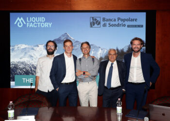 Nasce Liquid Factory, startup studio voluto dall’imprenditore seriale Fabrizio Capobianco con il supporto di Banca Popolare di Sondrio