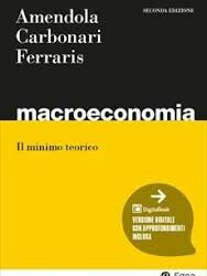 Macroeconomia. Il minimo teorico Copertina flessibile – 6 settembre 2024