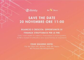 Save the date! Il 20 novembre BeBeez vi aspetta per parlare insieme a illimity Bank di rilancio e crescita, opportunità di finanza strutturata per le pmi