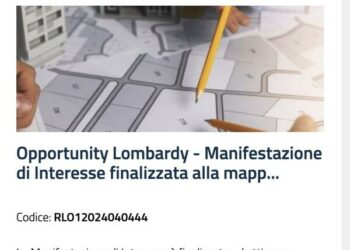 Al via Opportunity Lombardy, iniziativa della Regione Lombardia per mappare aree e immobili da destinare a progetti di investimento sul territorio