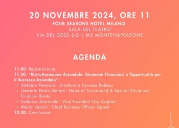 BeBeez vi aspetta il 20 novembre per parlare insieme a illimity Bank di rilancio e crescita, opportunità di finanza strutturata per le pmi