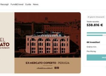 La Città del Cioccolato di Perugia punta a raccogliere un mln euro su Mamacrowd. Pre-money vale 10 mln