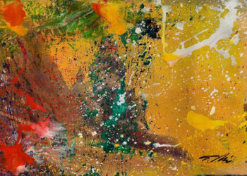 “Shozo Shimamoto, pittura e video-performance” alla Galleria Il Ponte di Firenze sino al 10 gennaio 2025