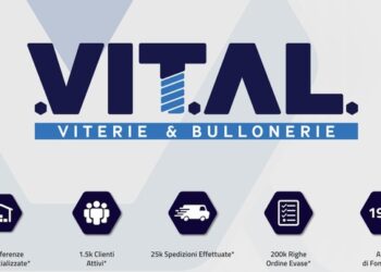 ll distributore di componenti italiano Vital acquisito dal gruppo svedese Bufab, quotato a Stoccolma