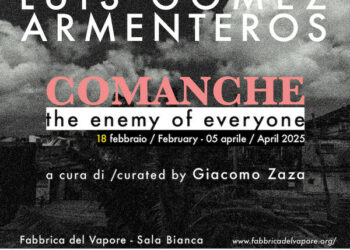 Luis Gómez Armenteros protagonista a febbraio di una doppia personale intitolata “Comanche (The enemy of everyone)”