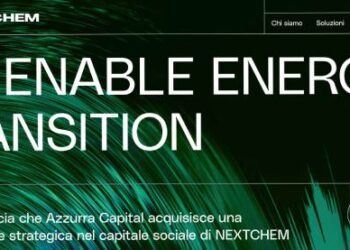 Nextchem (Maire), l’8% passa ad Azzurra Capital per 110 mln, valutando implicitamente la società 1,4 mld