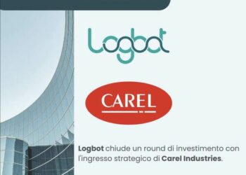 Logbot incassa round da 1,05 mln euro da Carel Industries