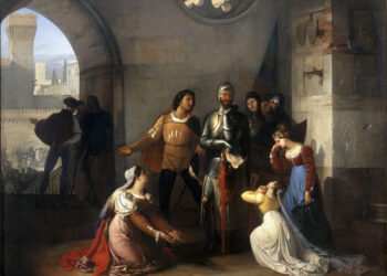 Nella Sala Sindaci del Palazzo Comunale di Pontremoli (MS) per la prima volta sono riunite le tre versioni del dipinto “Pietro Rossi nel castello di Pontremoli” di Francesco Hayez