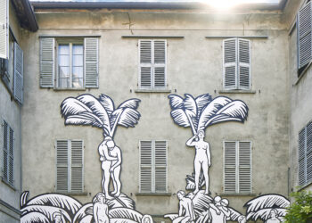 Fino all’8 novembre, allo SpazioC21 in Palazzo Brami a Reggio Emilia la personale di MP5 “paradiso”, accompagnata da un’installazione sulla facciata dell’edificio