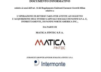 Matica Fintec finalizza l’acquisizione della fintech Panini. Exit per Seta Holding