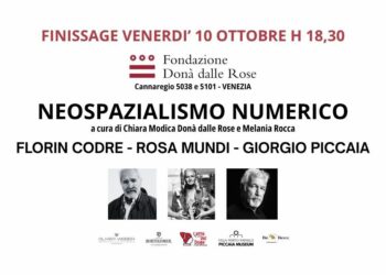 Ancora una settimana per vedere la mostra Neospazialismo Numerico a Venezia, a Palazzo Donà dalle Rose
