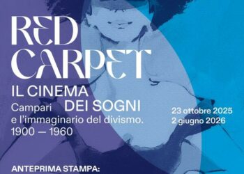 “Red Carpet: il cinema dei sogni. Campari e l’immaginario del divismo, 1900-1960” alla Galleria Campari di Sesto S. Giovanni (Milano) fino al 2 giugno 2026