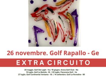 Il 26 novembre tappa extra a Rapallo del Circuito Piccaia Golf Cup, promossa dall’artista Giorgio Piccaia, con BeBeez media partner