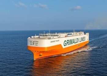 Grimaldi Euromed (Gruppo Grimaldi) si assicura 50 mln euro da Crédit Agricole per l’acquisto della nuova nave Grande Tianjin