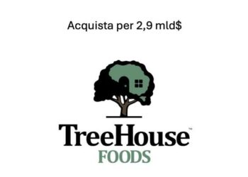 Investindustrial comprerà tutta TreeHouse Foods per 2,9 mld $ e la delisterà dal NYSE