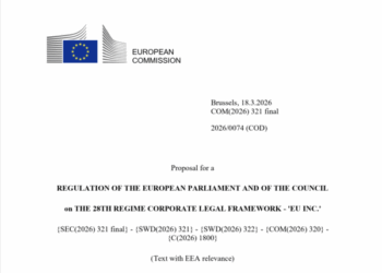 EU Inc, la Commissione europea lancia il 28° regime e sfida la burocrazia societaria
