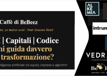 Vi ricordiamo il Caffé di BeBeez di lunedì 30 marzo su AI | Capitali | Codice. Chi guida davvero la trasformazione?