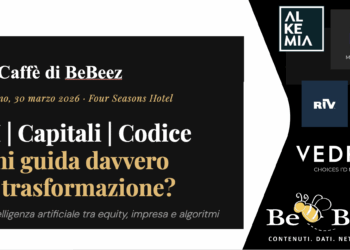 Vi aspettiamo lunedì 30 marzo al Caffé di BeBeez AI | Capitali | Codice. Chi guida davvero la trasformazione?