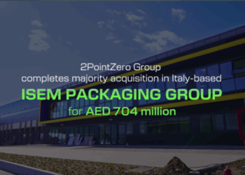 2PointZero Group sigla il closing per il 60,8% dell’italiana ISEM per 704 mln dhiram (160 mln euro)