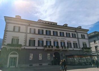 Al Grand Hotel della Posta di Sondrio una quadreria per la città