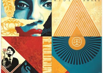Obey (Shepard Fairey) con “Power to the peaceful” fino al 6 settembre alle Gallerie d’Italia di Napoli