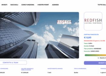 Redfish Listing Partners colloca due bond per un massimo di 5,5 mln euro