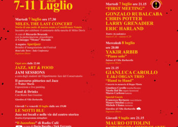 La 12esima edizione del Castelfranco Veneto Jazz Festival andrà in scena dal 7 all’11 luglio con grandi star e giovani promesse