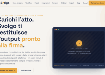 Svolgo (Lex Automation AI) incassa round pre-seed da 400k euro da professionisti dei settori fiscale, legale, finanziario e tech